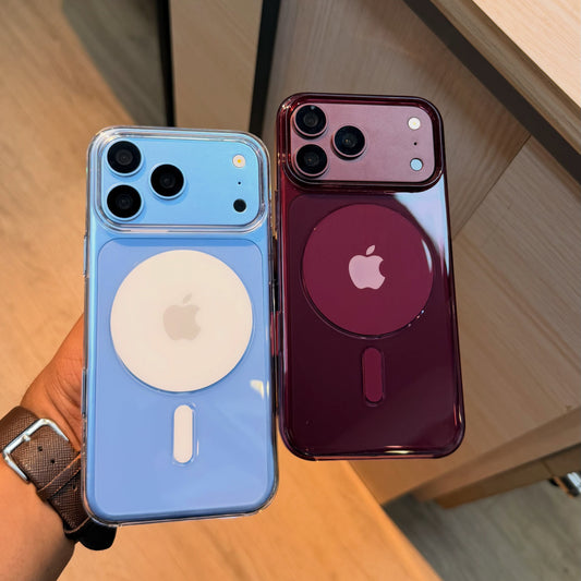 iPhone MagSafe Özellikli Şeffaf Telefon Kılıfı