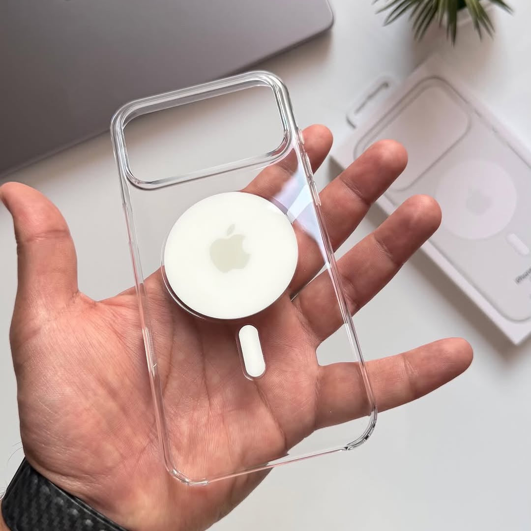 iPhone MagSafe Özellikli Şeffaf Telefon Kılıfı