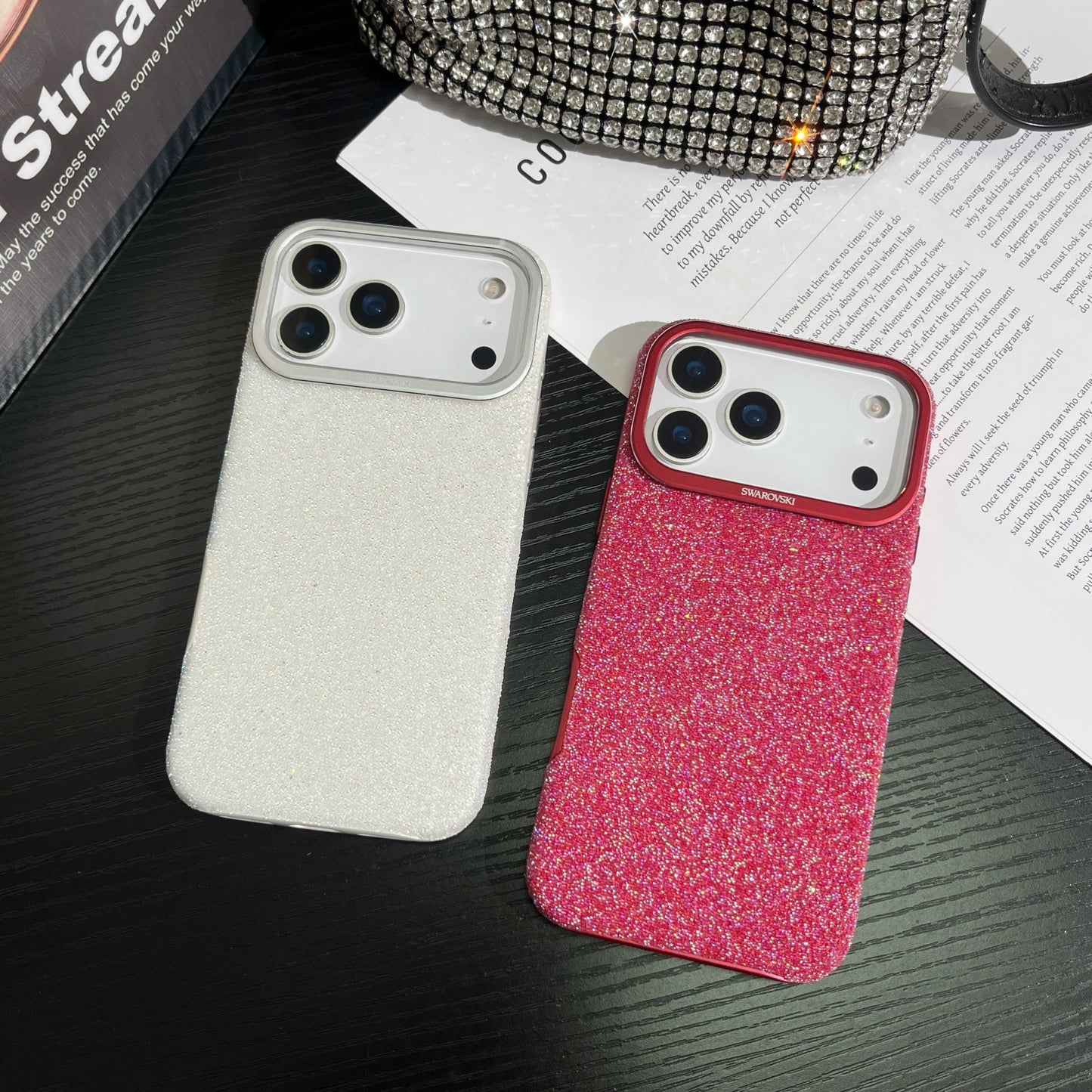 Simli iPhone Telefon Kılıfları