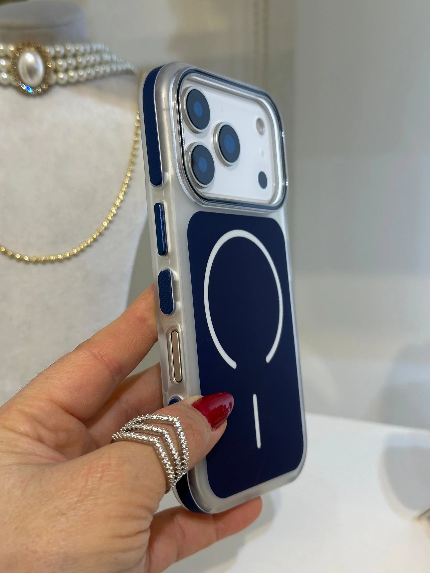 Magsafe Uyumlu Renkli iPhone Telefon Kılıfı Abis