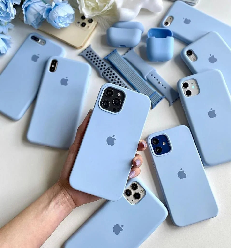 iPhone Mavi Lansman Kılıf