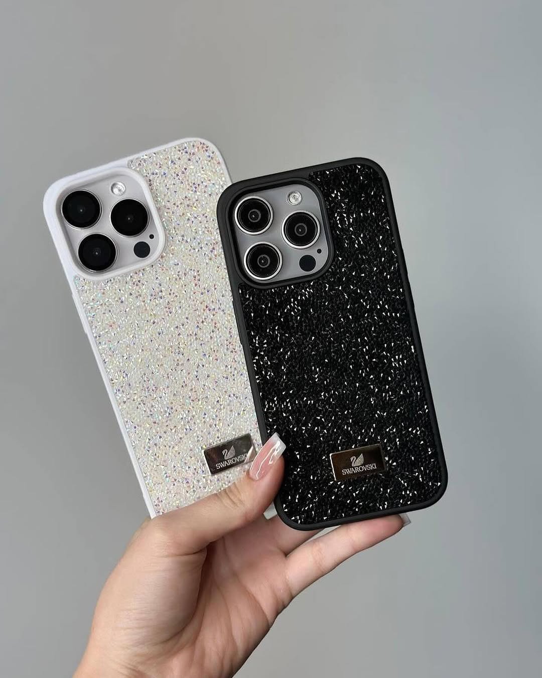 Swarovski Taşlı Kılıf Siyah