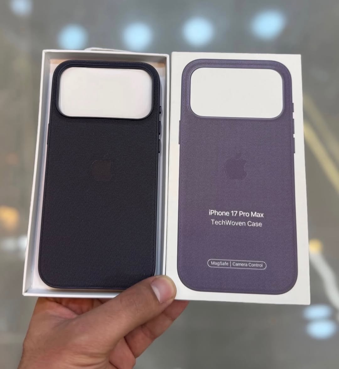 MagSafe Özellikli Premium Tech Dokuma Kılıf Derin Mor