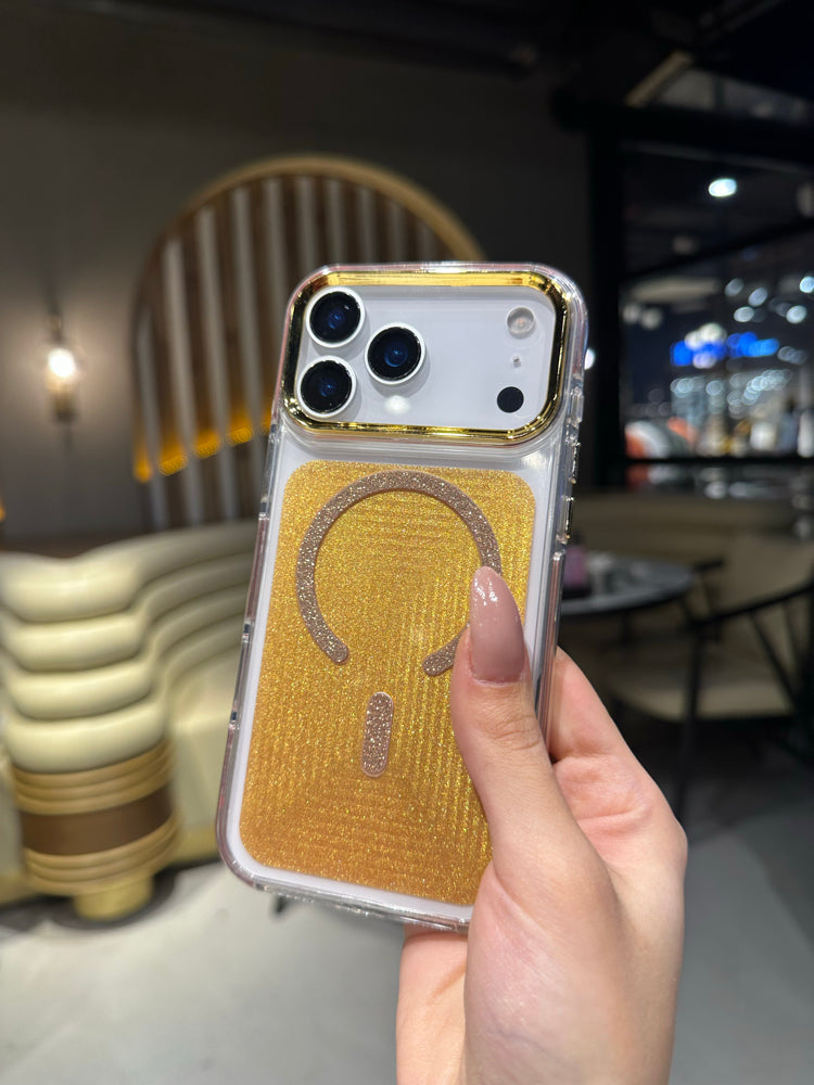 Magsafe Özellikli Simli Şeffaf Kılıflar