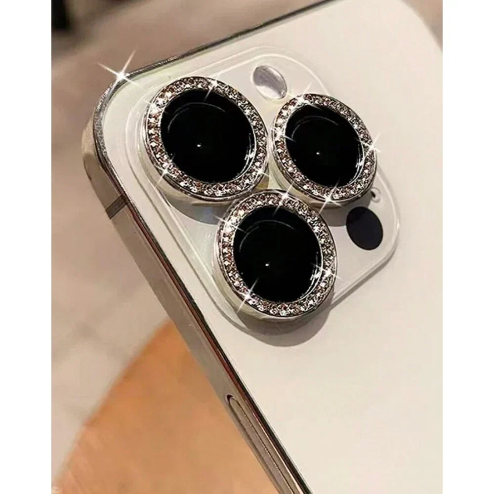 iPhone Taşlı  Kamera Lensi