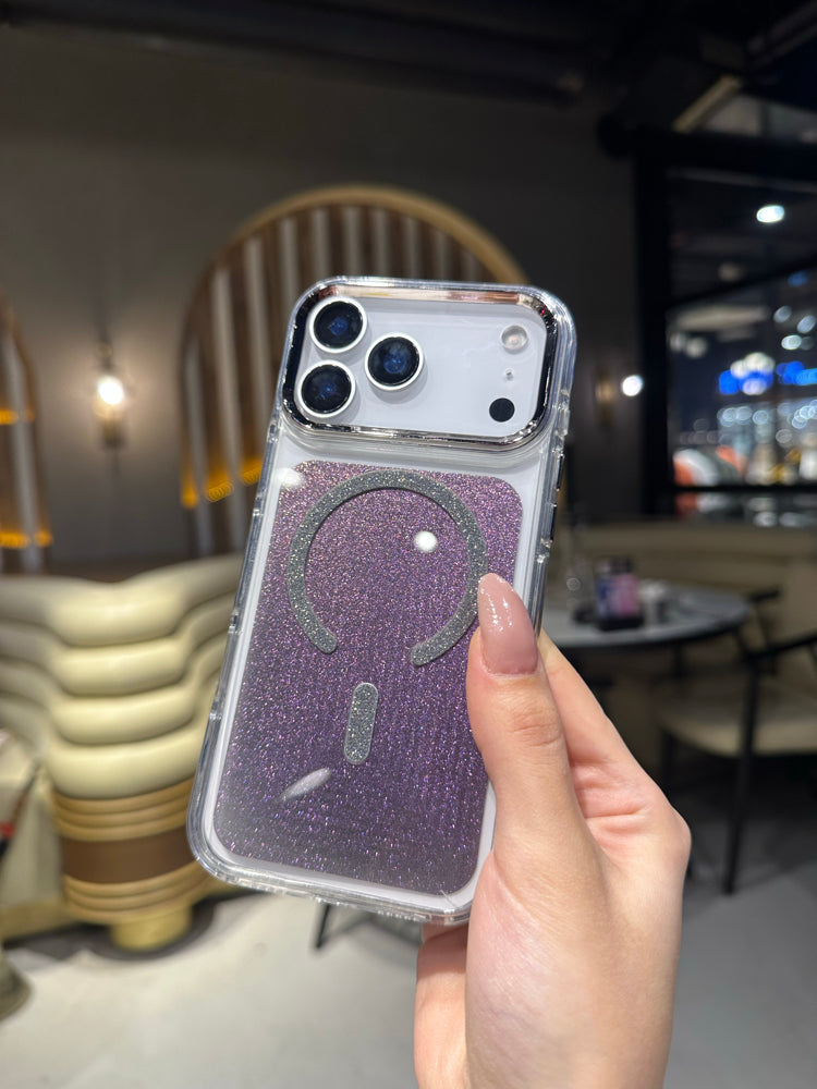 Magsafe Özellikli Simli Şeffaf Kılıflar