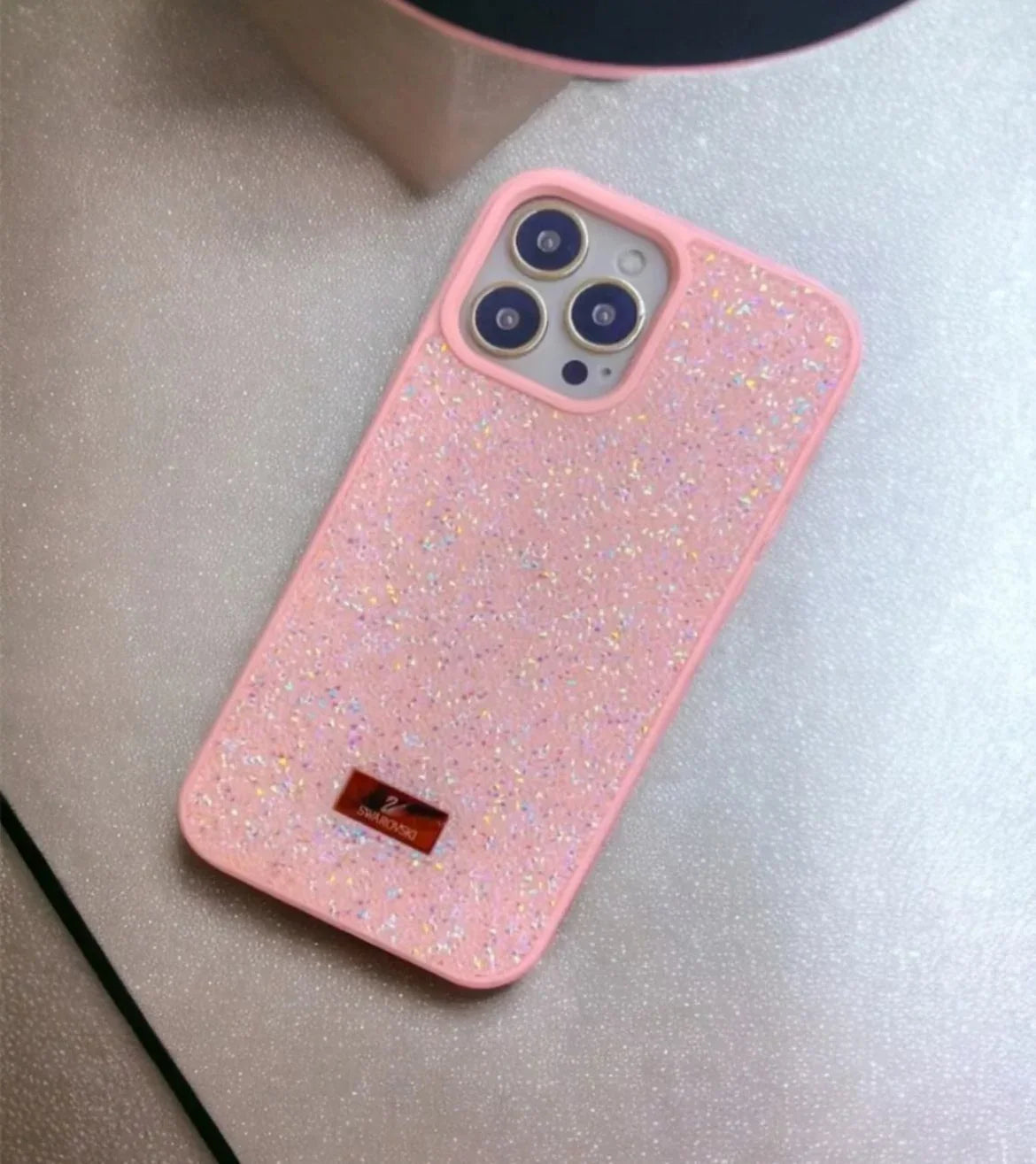 Swarovski Taşlı Kılıf Pembe