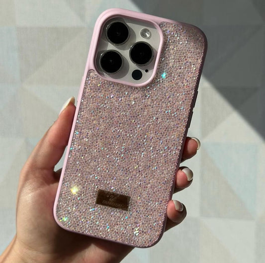 Swarovski Taşlı Kılıf Pembe