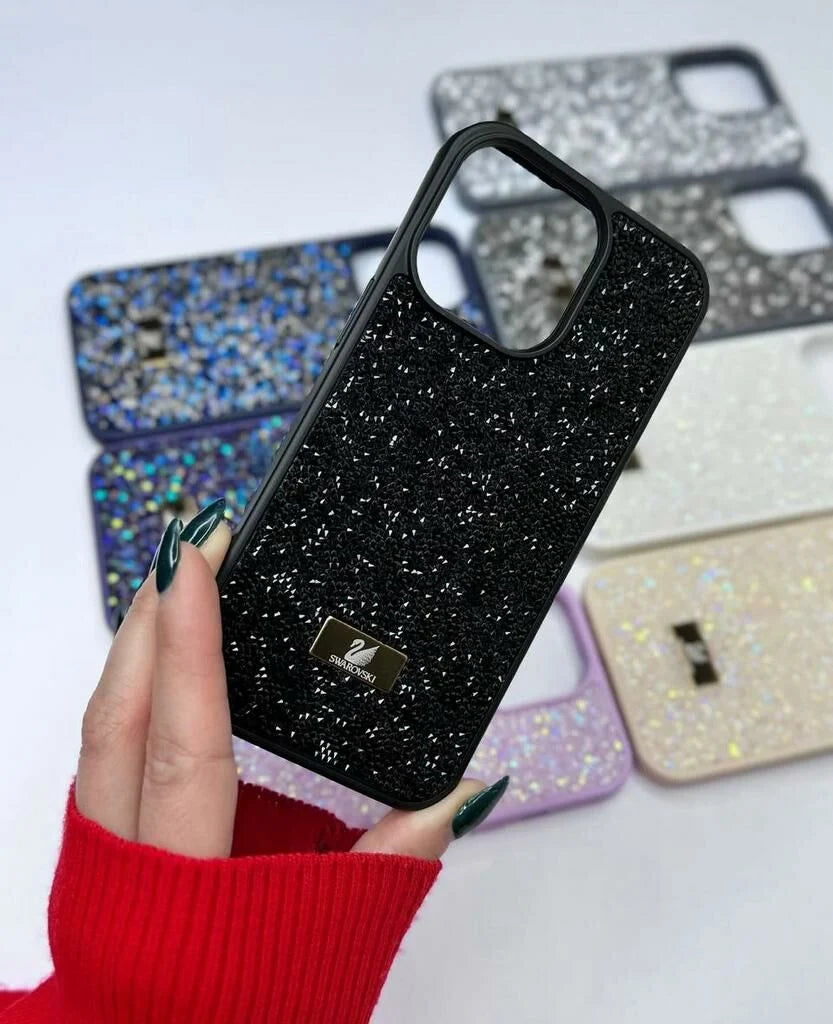 Swarovski Taşlı Kılıf Siyah